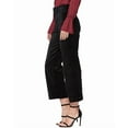 thumbnail image 3 of PAIGE womens  Nellie Black Overdye Culotte Jean, 24, 3 of 4