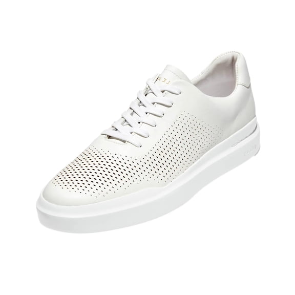 Cole Haan Grandpro Laser Cut Sneakers White C31436 Men's Size 9.5