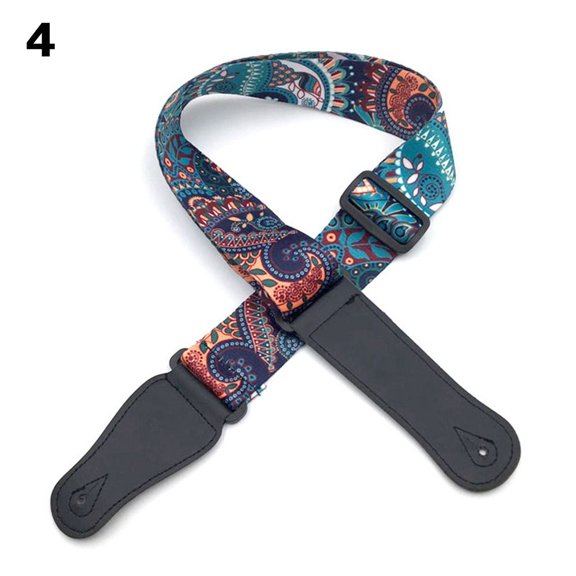 Hot sale Sling With Hook Nylon Ethnic Style Adjustable Belt Ukulele Strap Musical Instrument Straps Guitar Accessories 4