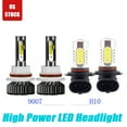 thumbnail image 2 of Combo 9007 LED Headlight Lo/Hi Beam Bulb fog light for Ford F150 1997-2003 F250o, 2 of 5