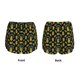 thumbnail image 3 of Balery Pineapple Pantalones cortos deportivos para mujer con forro y dos bolsillos, elásticos, para entrenamiento, gimnasio, yoga-Medium, 3 of 7