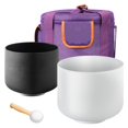 thumbnail image 1 of Cuencos Crystal Singing Bowls VEVOR A&F Note de 8 y 10 pulgadas, 1 of 9