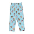 thumbnail image 6 of Fotbe winter cow cute Women's Pajama Pants,Sleepwear Pants,Pj Bottoms Drawstring And Pockets-Medium, 6 of 7