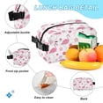 thumbnail image 5 of ALAZA Flamingo and Floral School Backpack Lunch Box Set Student Bookbag, 5 of 7