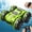 green, variant on MesaSe NEW Amphibious Remote Control Car 2.4 GHz Dual RC Stunt Car Toys 4WD Off-Road Trucks Birthday Gift for 3-12 Kids Boys Girls Beach and Water Toys for Children,Green
