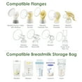 thumbnail image 3 of Maymom 3rd Generation Narrow Neck Breastmilk Storage Bag Adapters Compatible with Medela Pumps (All), Selected Ameda Pumps to be Compatible with Lansinoh and Nuk Breastmilk Storage Bags, 3 of 6