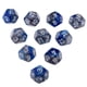 thumbnail image 3 of D12 Dados poliédricos multilaterales piezas para dados de juegos dragones , Azul + gris, 18mm Hugo Juego de dados TRPG Dice, 3 of 9