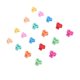 thumbnail image 3 of 100pcs Mini Claw Clips Double Heart Cute Tiny Hairpin Hair Accessories Children Colorful Hair Clamps for Girls, 3 of 4