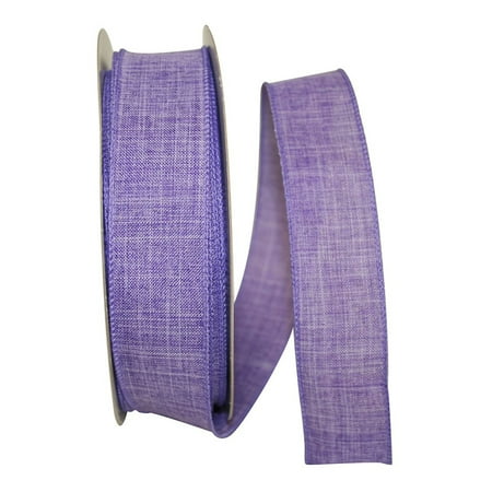 UPC: 0840108864261 | JAM Paper Purple  Linen  1.5 in x 50 yd  1/Pack