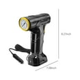 thumbnail image 4 of NARABB Car Accessory Must Haves - 150PSI Tire Inflator Portable A Ir Compressor Inflations Pump For Car Tires 12V Auto Tire Pump With Digital Pressure Gauge With Emergency LED Light, 4 of 9