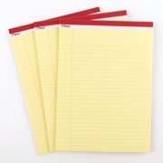 Mead Legal Pad, 8.5 x 11, Canary Yellow, 3 Pack