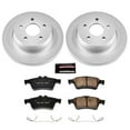 thumbnail image 2 of PowerStop Rear Geomet Coated Brake Rotor and Pad Kit Fits: FORD Select Models CRK5975, 2 of 5