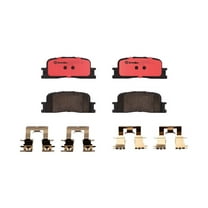 Brembo 02-03 Lexus ES300/04-06 ES330/02-06 Toyota Camry Rear Premium NAO Ceramic OE Equivalent Pad