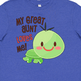 thumbnail image 4 of Inktastic My Great Aunt Loves Me- cute turtle Youth T-Shirt, 4 of 5