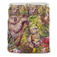 thumbnail image 3 of Juego de cama Koala - Juego de cama Koala 3D con flor Waratah, 3 of 6