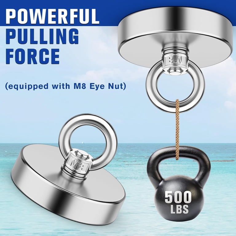激安　レナード　マグニートLENARD MAGNEAT Neodymium Fishing Magnet, 500 lbs Strong Magnet Fishing, Magnetic