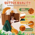 thumbnail image 3 of Sofá infantil modular Erament de 18 piezas con temática de jungla, 3 of 7