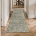 thumbnail image 6 of Washable Runner Rug 2x6 ft Non Slip Backing Farmhouse Vintage Soft Kitchen Rug Low Profile Floor Carpet for Kitchen Hallway Laundry Room Bedroom, 6 of 6