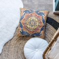 thumbnail image 3 of Throw Pillow Cover 18"x18" Boho, Vintage Persian Pillow Cover Ethnic Decorative Pillow Cases Home Outdoor Square Blue Red Pillowcase for Bed Sofa Couch, 3 of 6