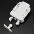 thumbnail image 3 of 5PCS Furniture Lock Cabinet Touch Latch with Function Push to Open Catch Lock for Cupboard Wardrobe, 3 of 5