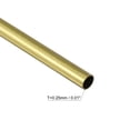 thumbnail image 3 of Uxcell 4mm OD 0.25mm Wall Thickness 300mm Length Brass Tube 2 Pack, 3 of 5