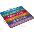 thumbnail image 4 of Small Mouse Pad 7.9 x 9.5 Inch , Quotes About Family Mousepad with Washable Lycra Cloth , Non-Slip Rubber Base Mousepads , Computer Mouse Pads for Wireless Mouse, 4 of 5