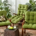 thumbnail image 4 of Greendale Home Fashions Summerside Green 72 x 22 in. Outdoor Chaise Lounge Chair Cushion, 4 of 8