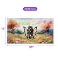 thumbnail image 5 of Welcome Spring Fairy Bloodhound in Flower Meadow Doormat Dog Lover Indoor Outdoor Welcome Mat - 13002, 5 of 5