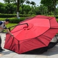 thumbnail image 3 of Filet de Parapluie Extérieur pour Patio, Filet Anti-Insectes, Fermeture Éclair Réglable, Écran Anti-Insectes pour Table de Jardin, 3 of 7