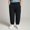 X-101Black, variant on FAOWME Big Kids Pants With Pockets Plus Size Drawstring Elastic Waist Solid Color Stylish Casual Loose Trousers For Daily Wear Black 5-6 Years