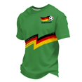 thumbnail image 1 of Women's Germany Football Graphic T-Shirt, Men's Soccer Graphic T-Shirt, Casual Short Sleeve Sports Top for Workout for Soccer Tournament 2026 Light Green Size: 2XL, 1 of 4
