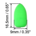 thumbnail image 2 of Uxcell Floats Fishing 0.7 Inch, Oval Foam Floats Fishing Rig for Fly Fishing Strike Indicators, Green 30Pcs, 2 of 6
