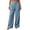 Light Blue, variant on Sevevn Women's Fall High-Waisted Pleated Wide-Leg Dressy Work Pants with Side Pockets