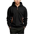 thumbnail image 2 of Zorckvet Boys' Fleece Long Sleeve Sweatshirts and Hoodies for Big Kids with Pockets, 2 of 9