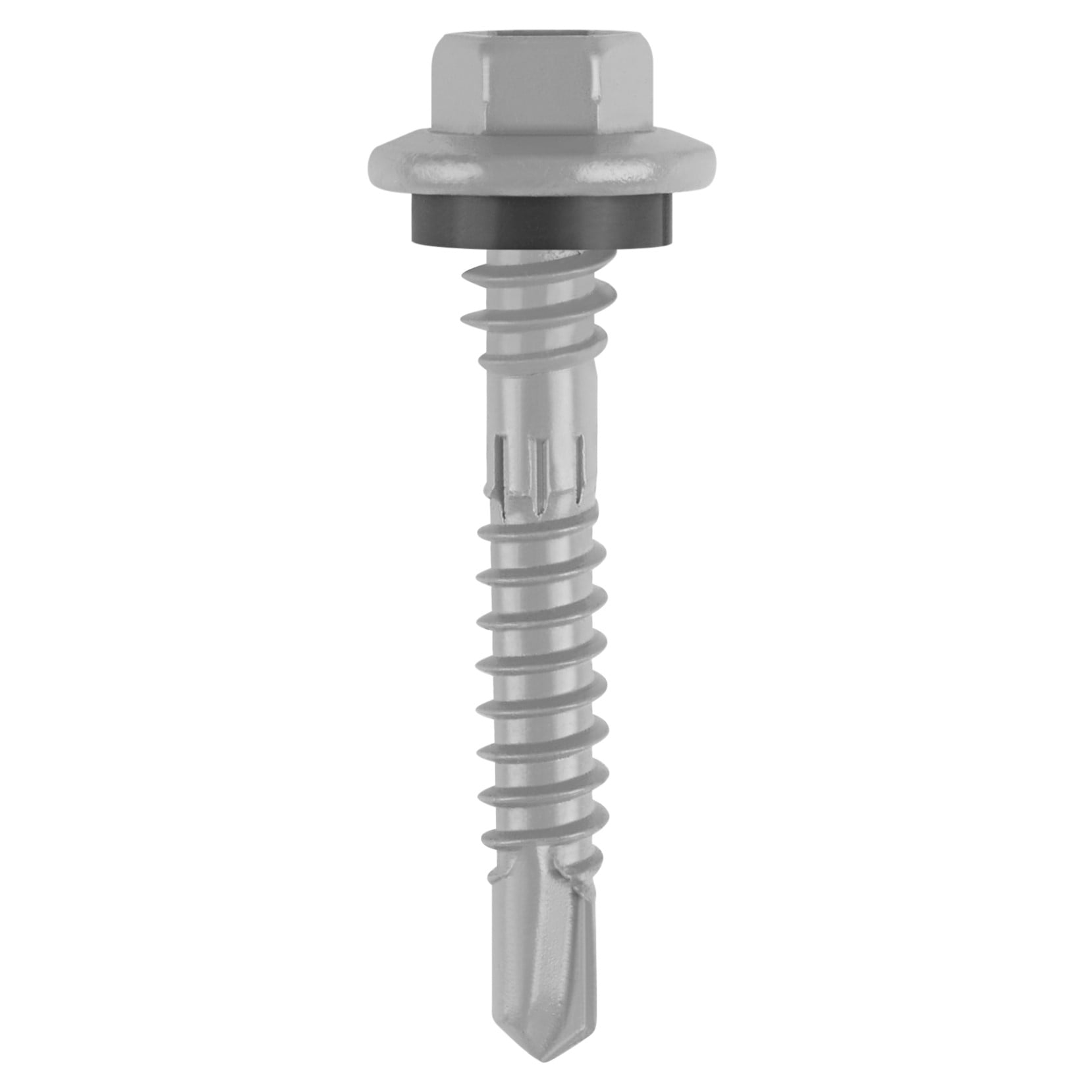 Teks 21454 #10 x 2 in. HEX WASHER HEAD SHARP PT METAL-TO-WOOD ELITE ROOFING SCREWS 80CT