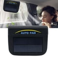 thumbnail image 1 of Solar Powered Car Vent Fan USB Fans For Vehicle And Air Circulation Summer Heat Sunlight Charged Auto Accessory, 1 of 7