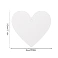 thumbnail image 2 of Advancent LLavero de acrílico DIY suave reutilizable película de protección transparente dibujo llave de compras RingKeyring * corazón 6x5,5 Type3 NO3, 2 of 6