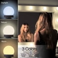 thumbnail image 4 of Radiant Beauty, Full Spectrum LED Vanity Light Kit, Height Adjustable for Makeup, Decoration in Bathroom, Vanity, Dressing Room, or Wall (10 Dimmable Bulbs), 4 of 5