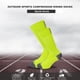 thumbnail image 3 of Bicicleta Calcetines deportivos de compresión para montar a caballo, calcetines largos hasta la pantorrilla para ciclismo para hombres y mujeres (amarillo), 3 of 3