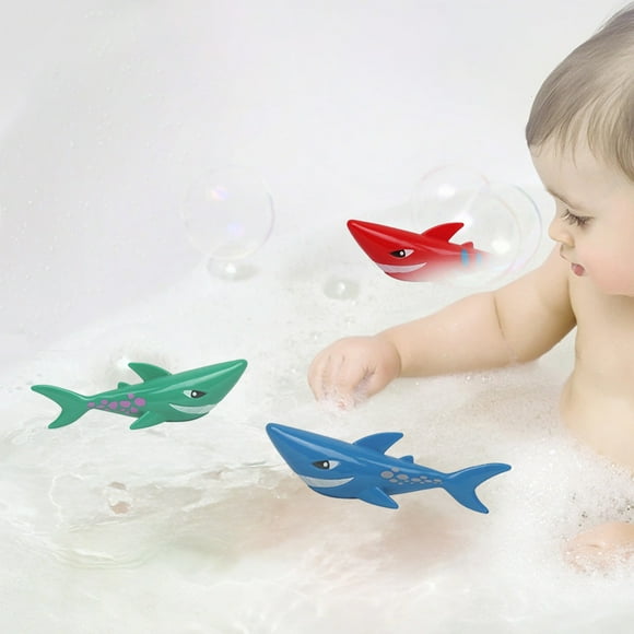 Juguetes de piscina, juguetes para bebés, juguetes para niños pequeños, juguetes de buceo, juguetes de tiburones sumergibles para piscina infantil, juguetes de plástico