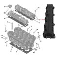 thumbnail image 3 of Valve Cover, Wear  Anti Scratch Cylinder Head Lid 0248L6  for C2 C3 C4, 3 of 8