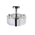 thumbnail image 4 of CWI Lighting 4 Light Drum Shade Chandelier with Chrome finish, 4 of 4