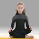 thumbnail image 4 of Traje de buceo para niños, accesorios para exteriores de una pieza antimedusas (talla 8 gris), 4 of 6