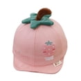thumbnail image 1 of Gorra de béisbol para bebé Perfecl de dibujos animados rosa 6-12 meses, 1 of 9