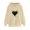 Beige #1, variant on pstuiky Women Sweatshirt Women Casual Oversized Hoodies Solid Color Long Sleeve Pullover Sweatshirt Winter Hoodie for Daily Wear With Pocket Womens Sweatshirts
