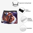 thumbnail image 4 of Lsque The Binding of Isaac Pattern Men’s Total Support Pouch Boxer Briefs, X-Temp Cooling, Moisture-Wicking Underwear, Regular, Long-leg and Trunk-Medium, 4 of 7