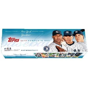 - MLB New York Yankees Edition 2010 Topps MLB Factory Set, Retail (666 cards)