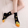 thumbnail image 2 of Womens Girls Funny Novelty Ankle Socks Cute Colorful Cartoon Animal Food Patterned Casual Quarter Socks Gift,5 Pairs, 2 of 6