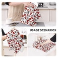 thumbnail image 3 of Disketp Red Food Waffle Weave Kitchen Dish Cloth,Super Absorbent Kitchen Dish Towels 16*26 Inches for Dish Rags Washing Dishes, Drying Dishes, 3 of 7