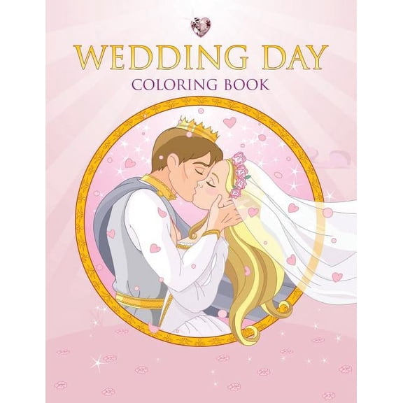Wedding Day Coloring Book, (Paperback)